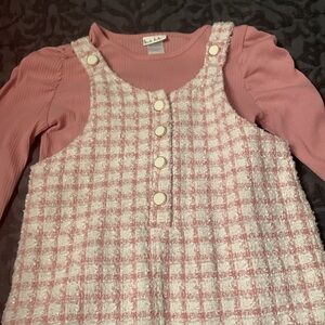 Two piece Nicole Miller pocket jumper